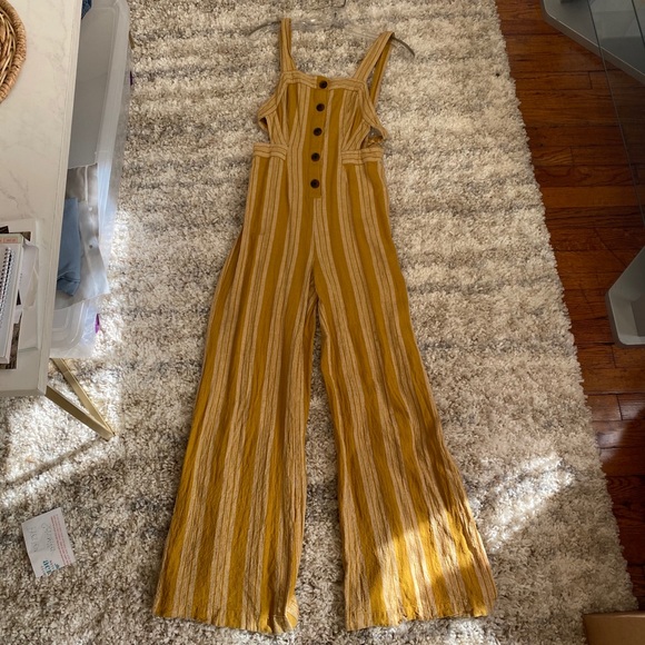 Urban Outfitters Pants - Urban Outfitters Pinstripe Jumpsuit